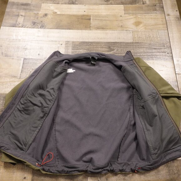 The North Face Apex Softshell Jacket Men’s Medium Olive Green - Picture 14 of 14